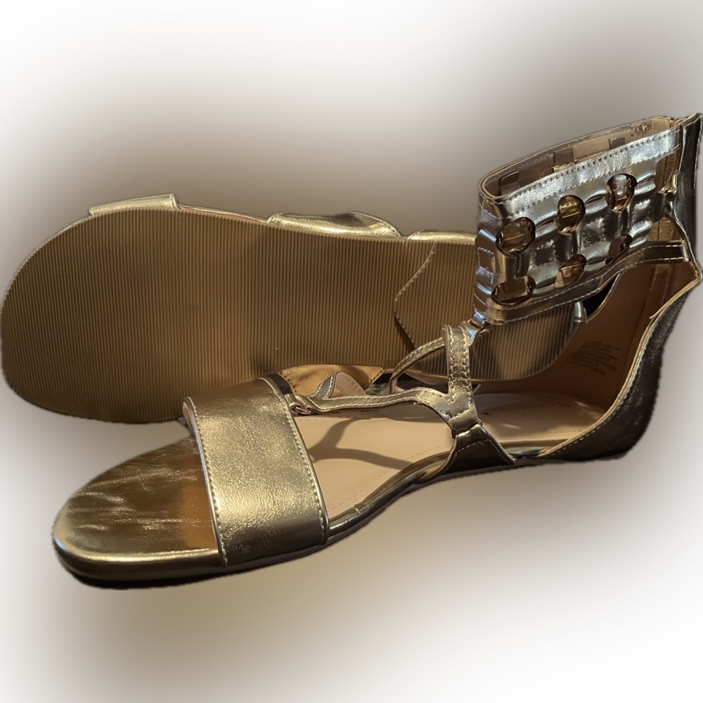 Gladiator Gold shoes